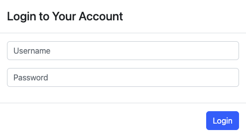 Login